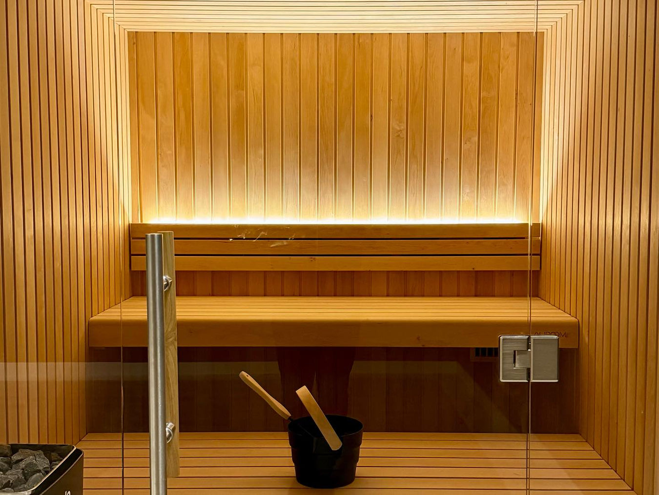 Premium Simple Custom Sauna Single Bench