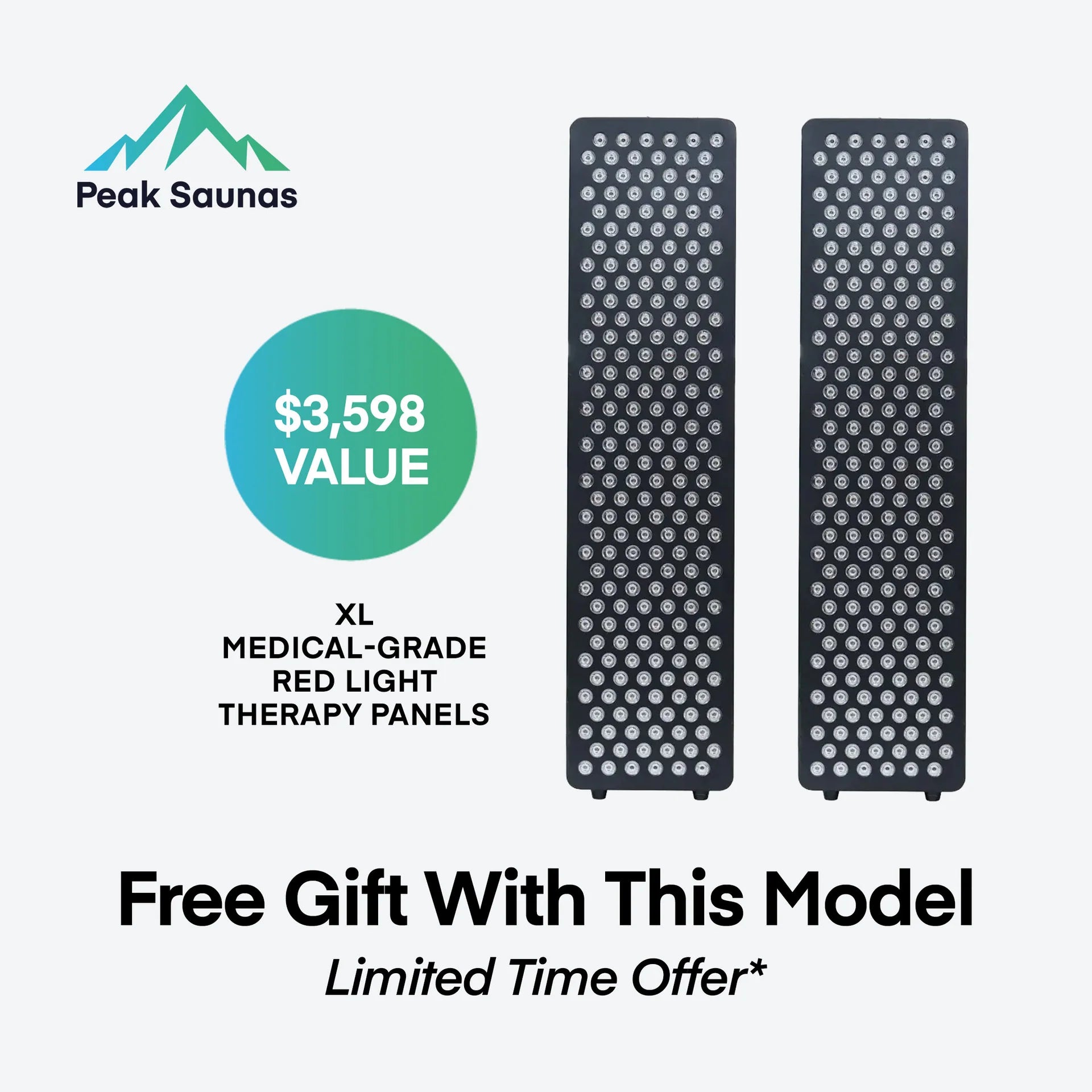 Peak Saunas Denali 3-Person Indoor Full Spectrum Infrared Sauna with Two XL Medi - view 4