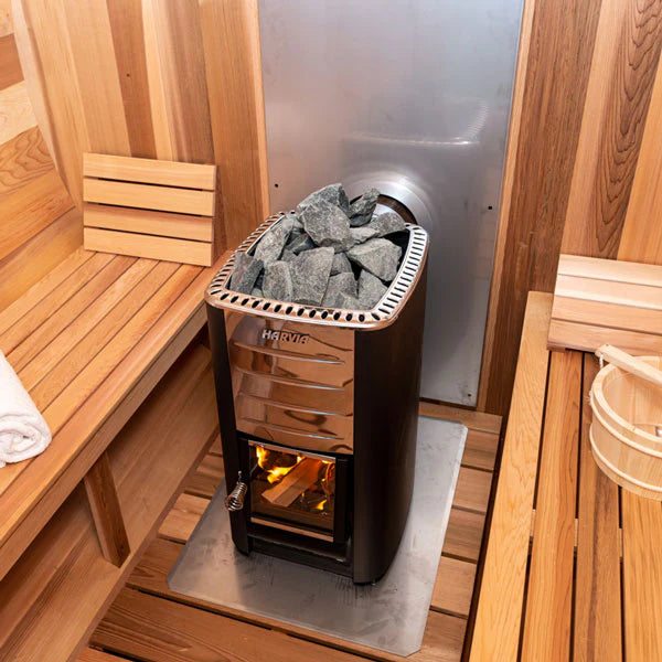 Respaldo Dundalk Cedar Comfort para Sauna