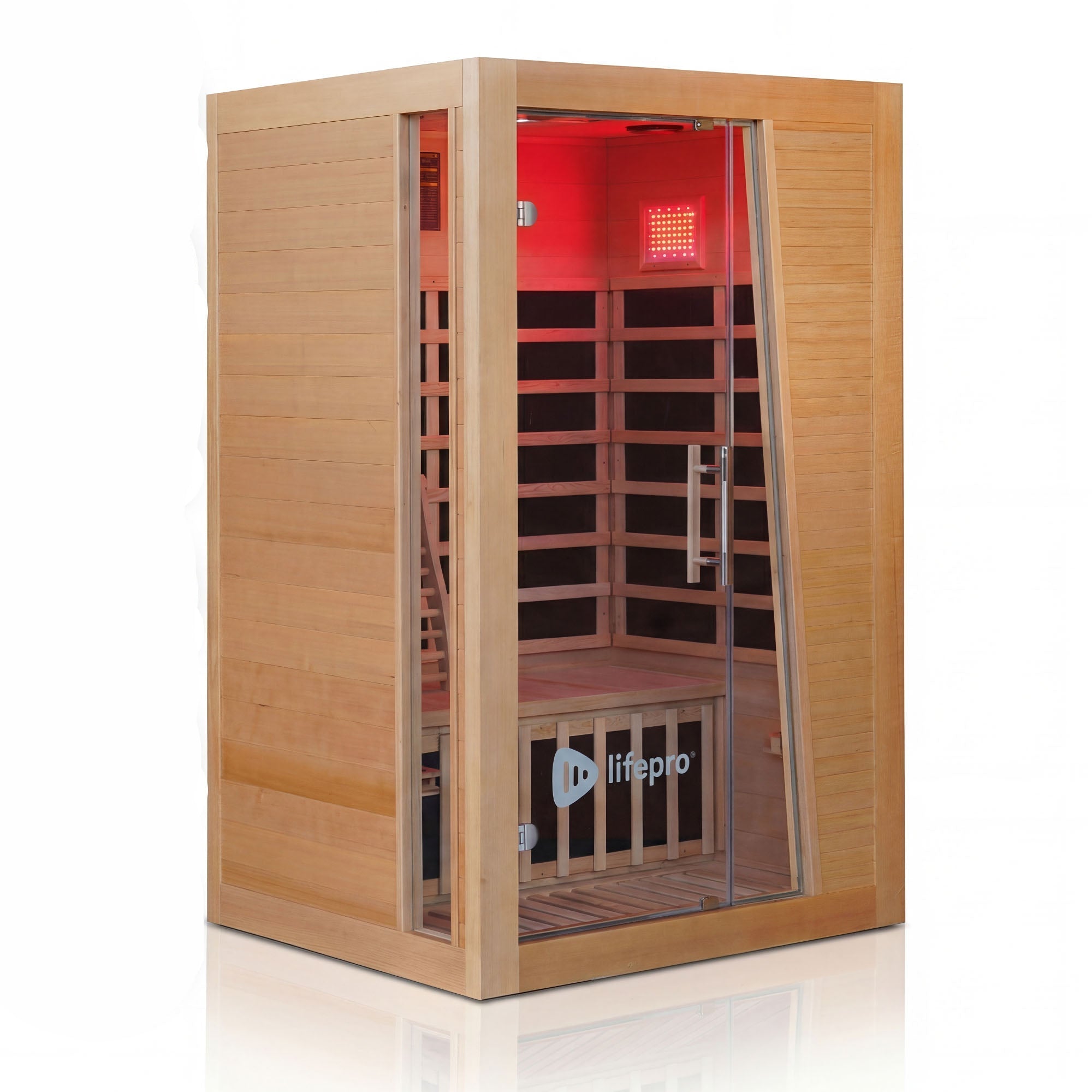 Lifepro RejuvaCure Duet 2-Person Far Infrared Sauna w/ Chromatherapy