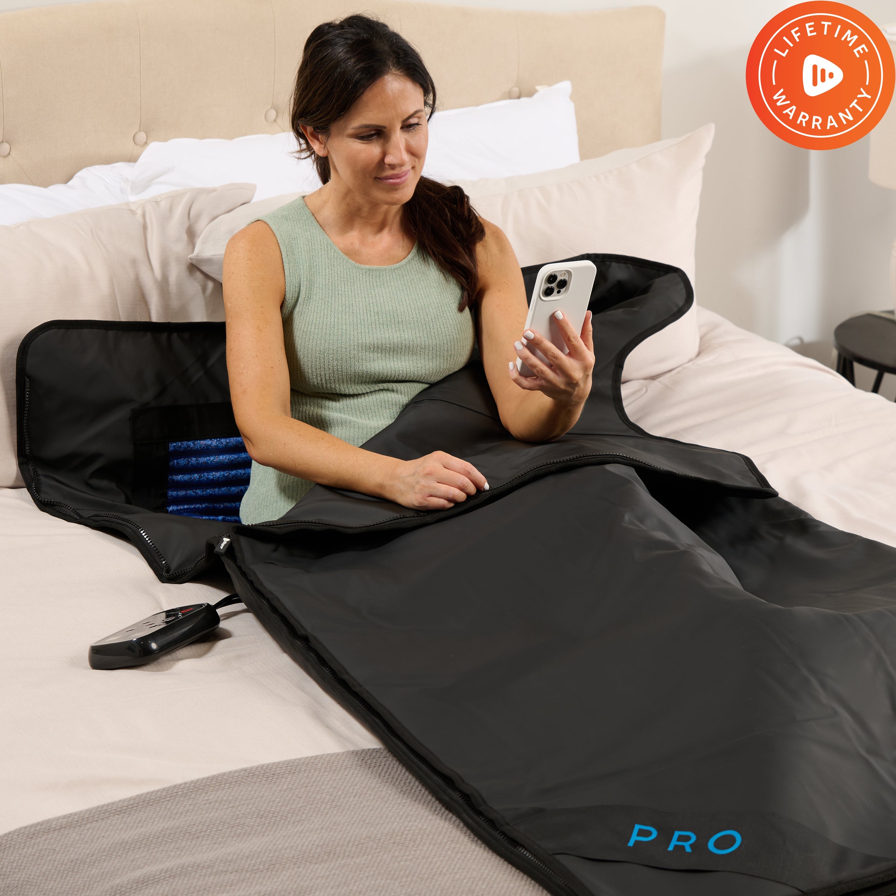 Lifepro RejuvaWrap Pro Far Infrared Sauna Blanket Bundle