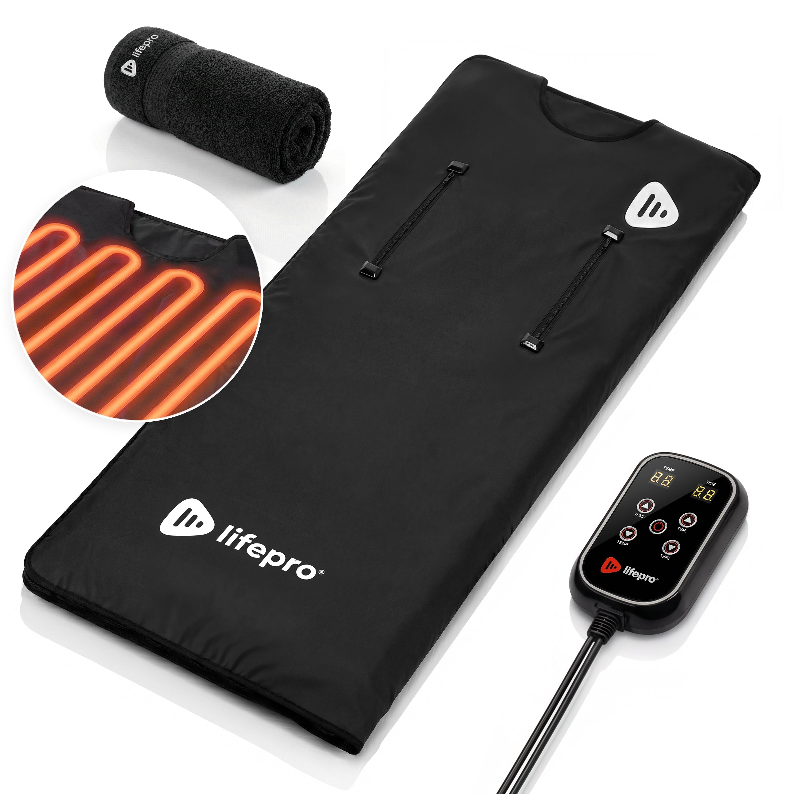 Lifepro RejuvaWrap X™ Far Infrared Sauna Blanket