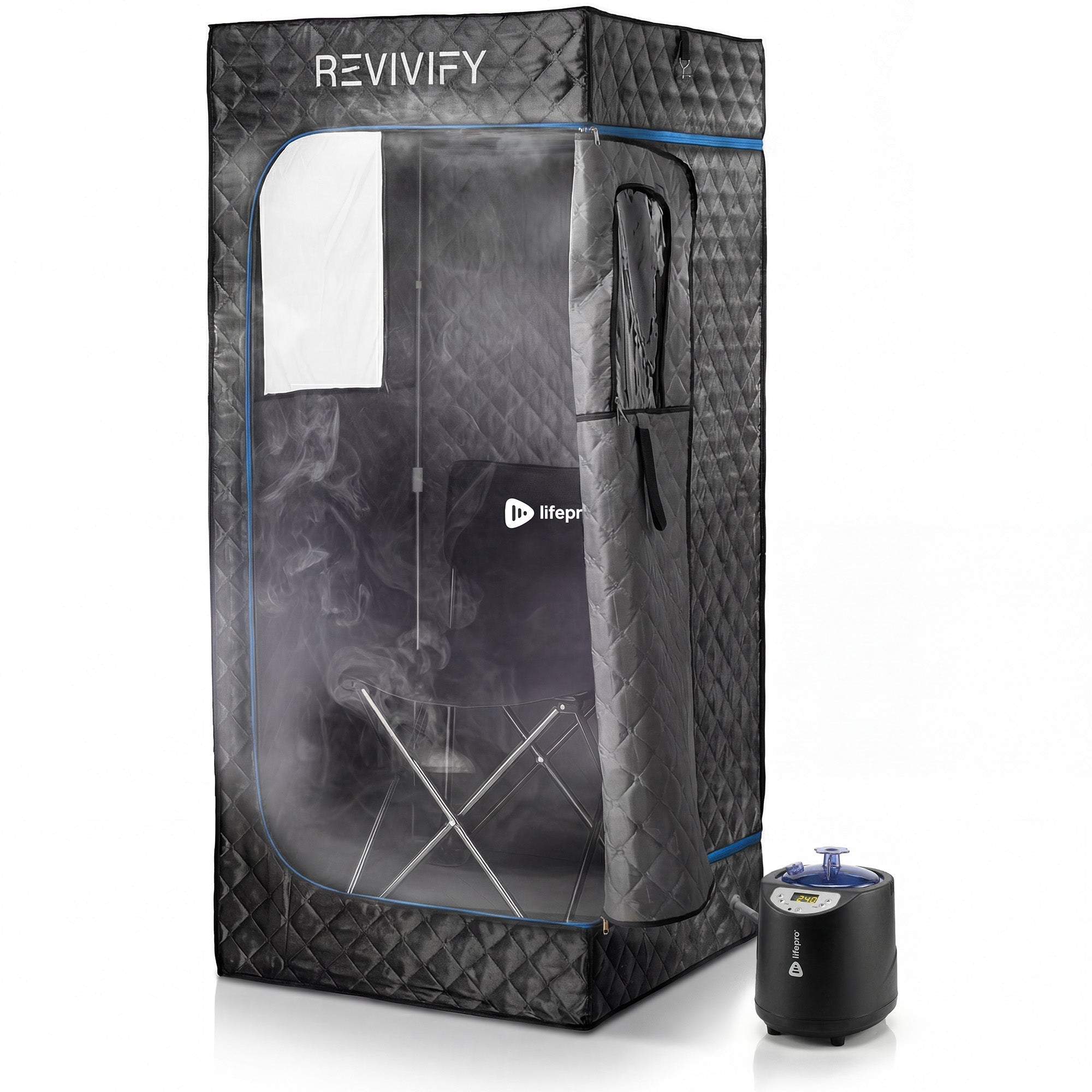 Lifepro Revivify Mini Portable Steam Room with Aromatherapy