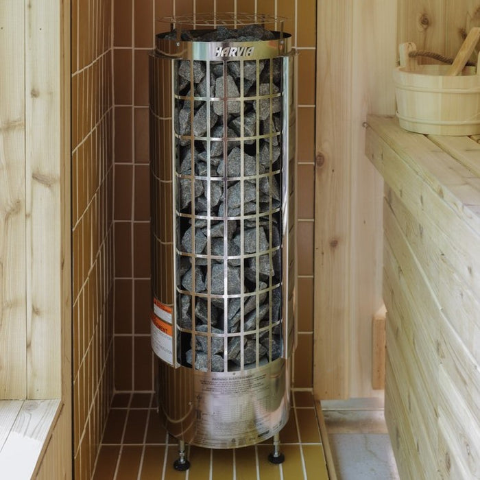 Harvia Cilindro Half Series 240V Electric Sauna Heater 6/8/9/10.5kW