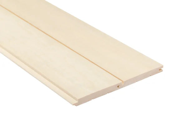 Thermory Aspen Nickel Gap Sauna Wall Cladding – 1″×5″ (6-Board Pack) | STS4