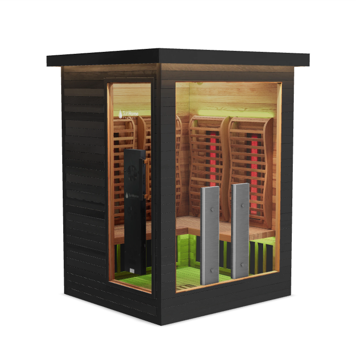 Sun Home Luminar™ 2-Person Full Spectrum Outdoor Infrared Sauna