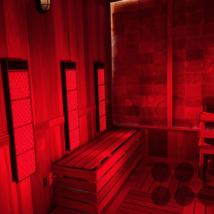 High-Temperature & Humidity Rated Red Light Therapy Panel for Sauna Use