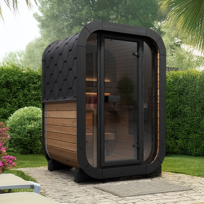 Sauna Life, sauna cúbica de 4,1 pies de largo para 3 personas | Modelo CL4G