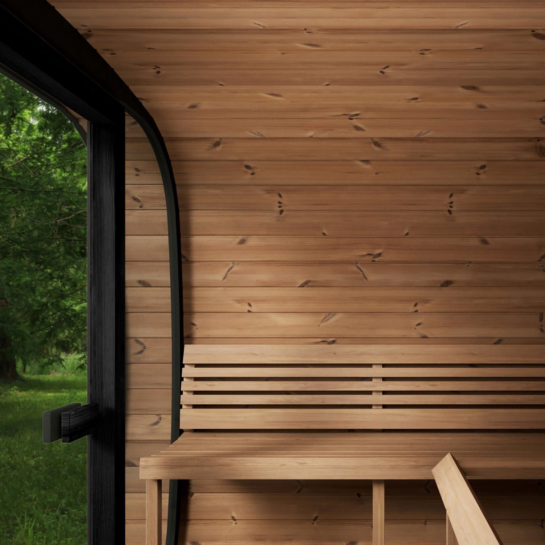 SaunaLife CL7G Outdoor Cube Sauna Kit - package contents