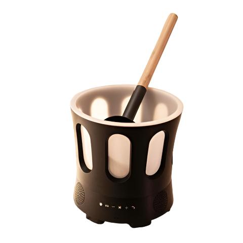 SaunaLife SaunaZone Bluetooth Speaker, Sauna Bucket, with Lights