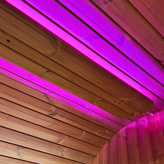 SaunaLife Cromoterapia Iluminación LED para sauna Wifi de 48" | EMood