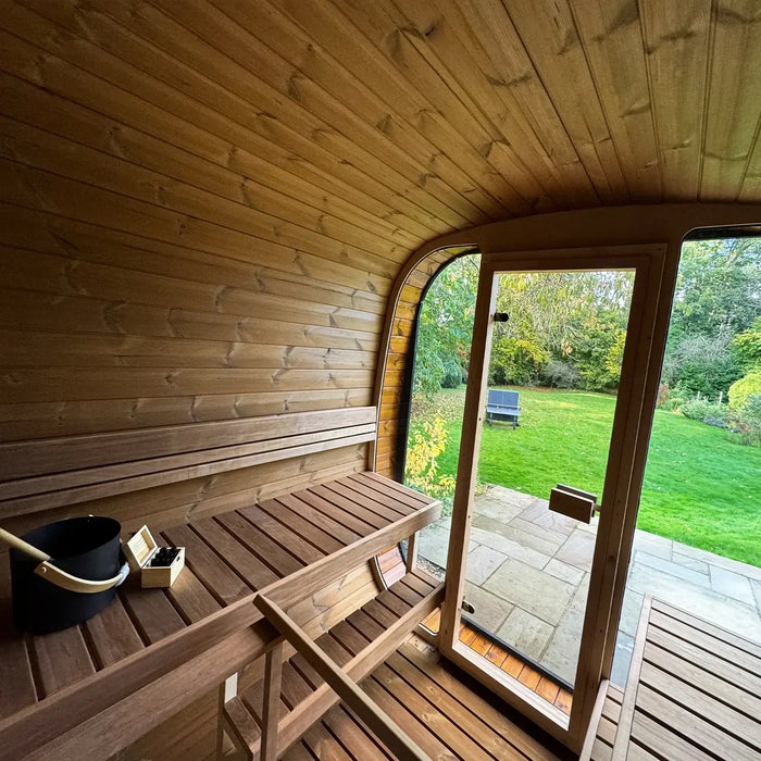 Sauna Life, sauna cúbica de 7,6 pies de largo para 6 personas | Modelo CL7G