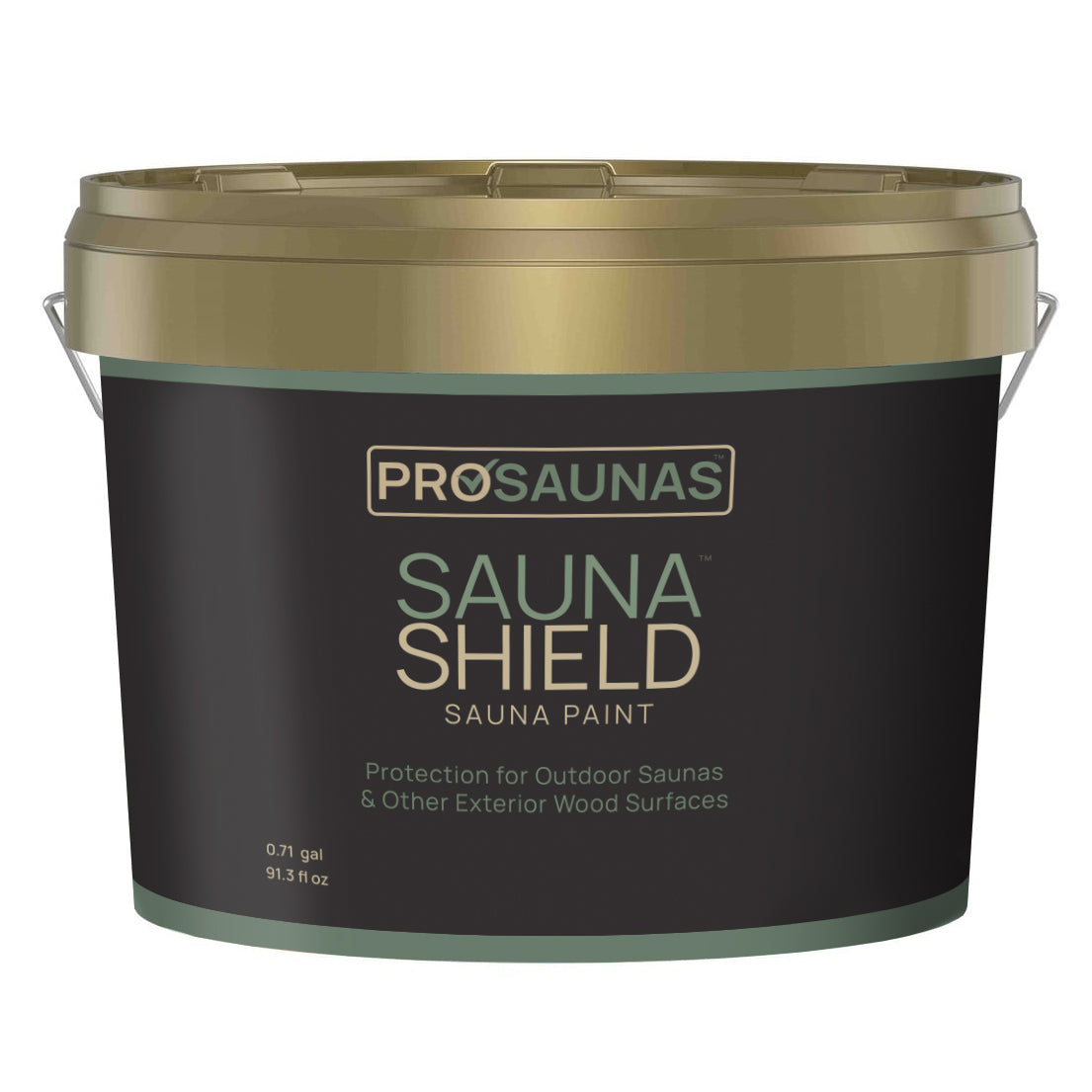Prosaunas SaunaShield Exterior Sauna Paint