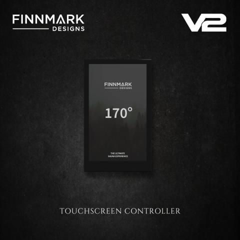 Finnmark V2 LCD Touchscreen Infrared Sauna Heater Control | V2LCDC