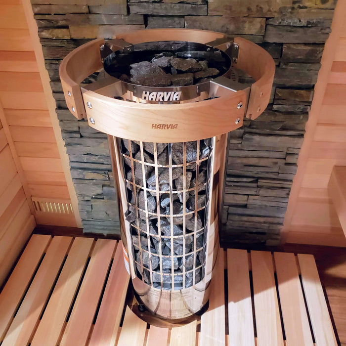 Harvia Cilindro Half Series 240V Electric Sauna Heater 6/8/9/10.5kW