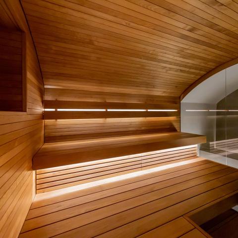 Prosaunas 桑拿木材，Thermo-Aspen 5/4x3" 长凳材料 | WOOD650