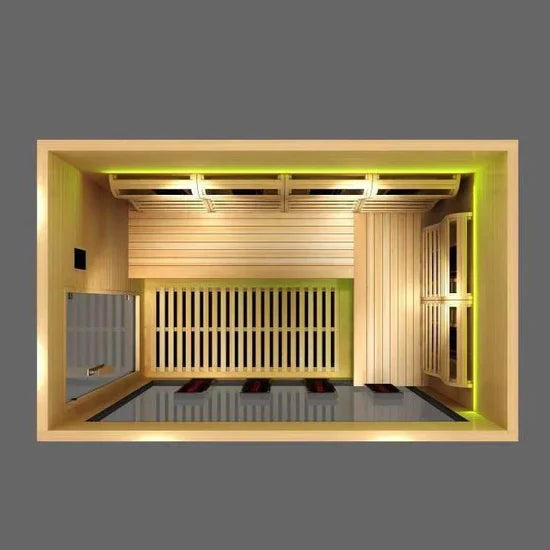 Sun Home Luminar 5-Person Outdoor Infrared Sauna