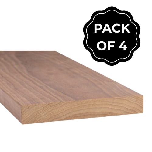 Thermory Sauna Wood, Thermo-Magnolia 5/4"x8" Bench Material - alternate view