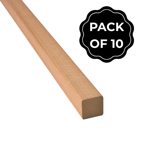 Thermory Sauna Wood, Thermo-Aspen moldura de esquina interior de 1"x1" | VLI0051