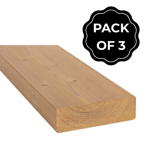 Thermory Sauna Wood, Thermo-Spruce 5/4"x4" Bench Material - image 6
