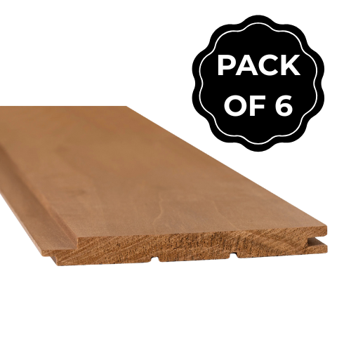 Thermory Thermo-Magnolia Sauna Wall Cladding – 1″×6″ - alternate view