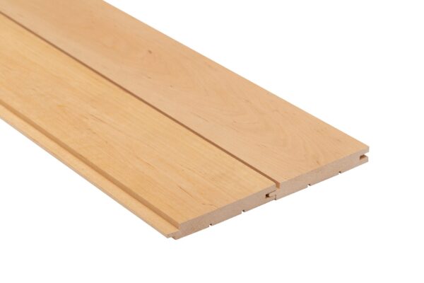 Thermory Alder Nickel Gap Sauna Wall Cladding – 1″×5″ (6-Board Pack) | STS4