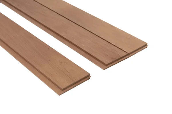Thermory Thermo-Alder Nickel Gap Sauna Wall Cladding – 1″×4″