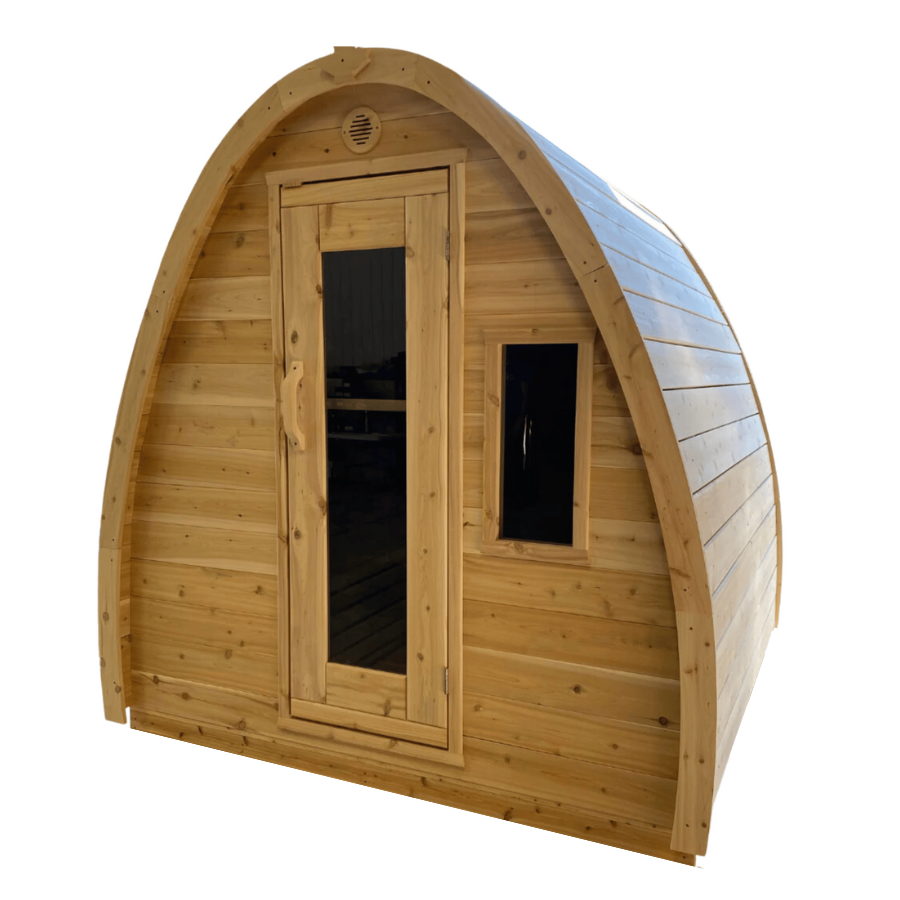 True North Pod 4-8 Person Outdoor Sauna | Canadian Made