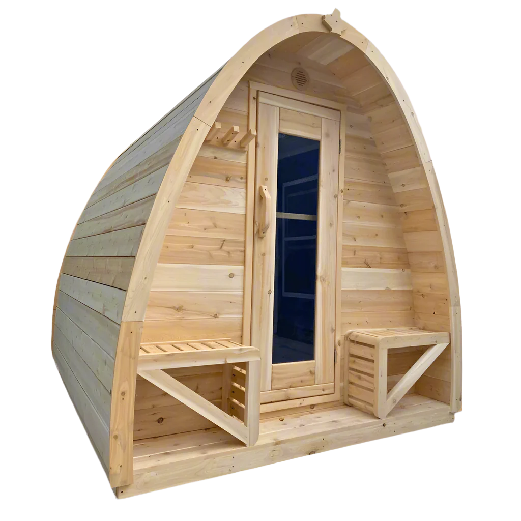 elfbar elfa master akku Dundalk Outdoor Pod Sauna, Heater included, customizable main image 0