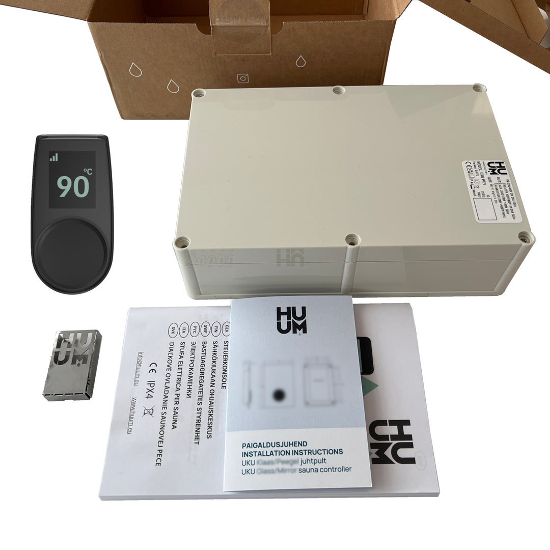 HUUM UKU Local Sauna Controller | Digital Manual Control