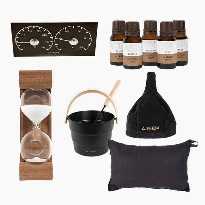 Auroom Premium Sauna Accessories Package