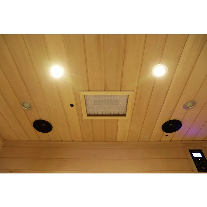 Wizzisaunas VB03 3-Person Outdoor Infrared Sauna + Medical-Grade Red Light Therapy - image 7