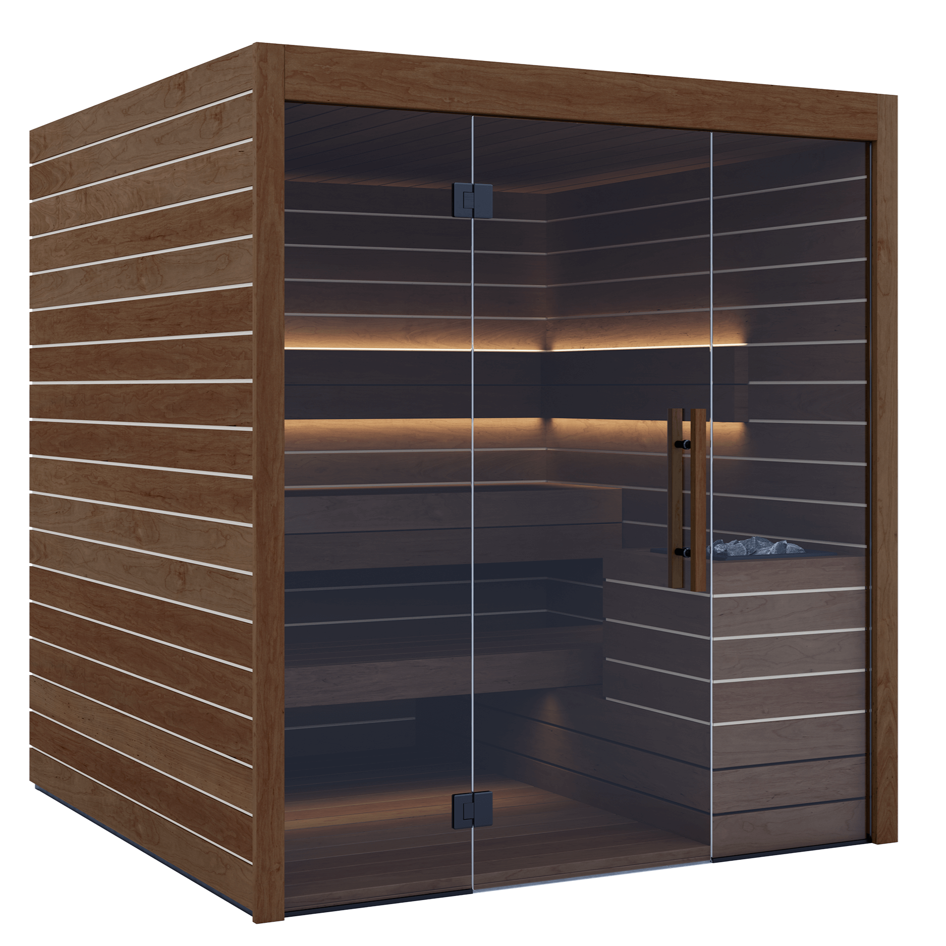 Sauna tradicional interior Auroom Lumina para 2 personas