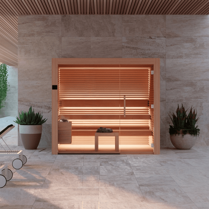 Auroom Nativa 5-6 Person Indoor Traditional Sauna