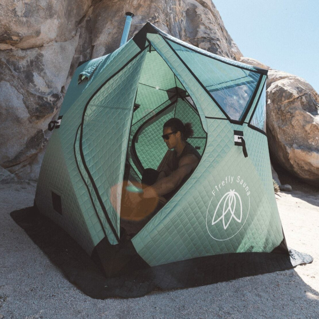 hot tent sauna Firefly Spark Portable Sauna Tent