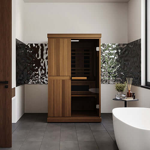 Finnmark Designs Trinity 2-Person Infrared & Traditional Steam Sauna | FD-KN004