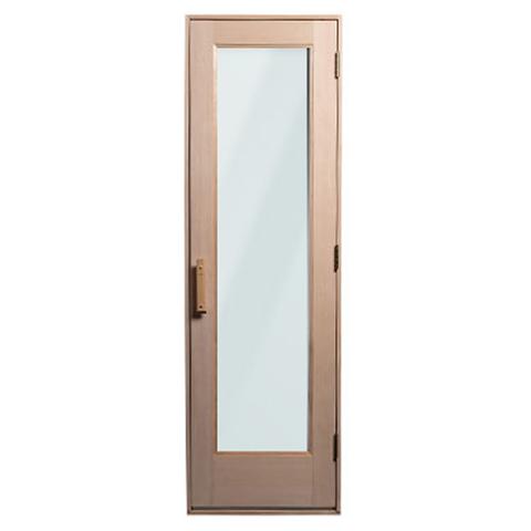 Bathology Pre-Hung Sauna Door Fir w/ Clear Glass | SaunaTight 310