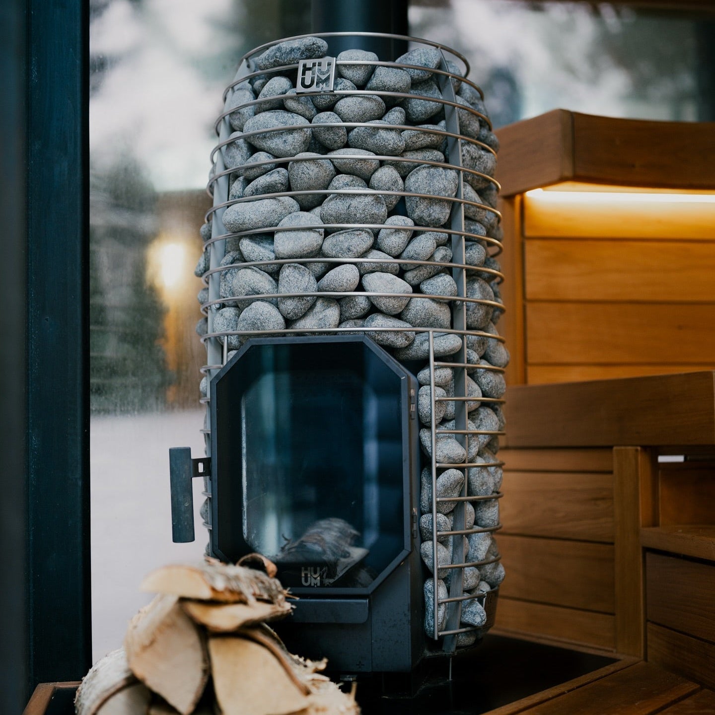 HUUM Hive Flow 9.8kW Wood-Burning Sauna Stove