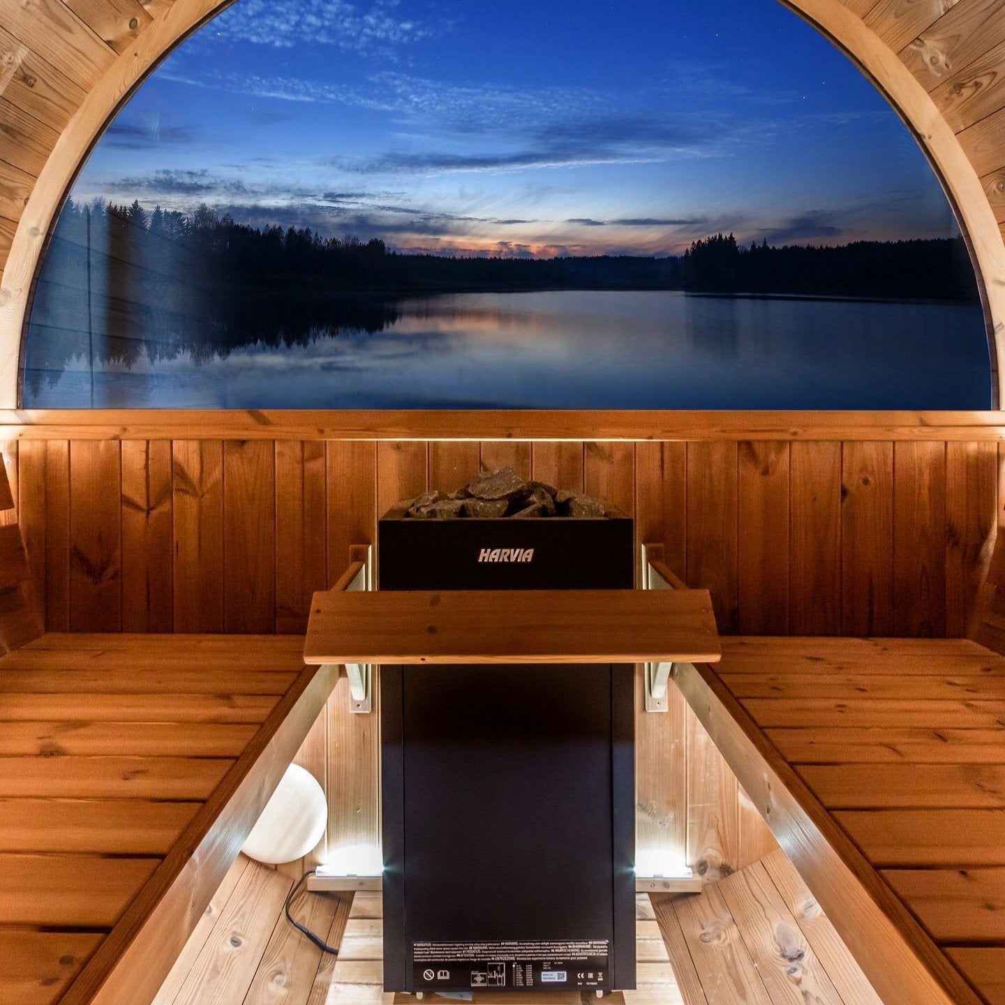 Harvia Virta Floor-Standing Sauna Heater | WiFi & Stones