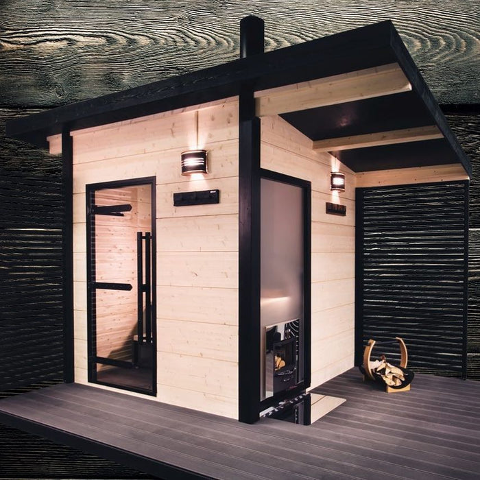 Estufa de sauna de leña Harvia PRO 20 DUO de acero de 24,1 kW | WK200SLUX 