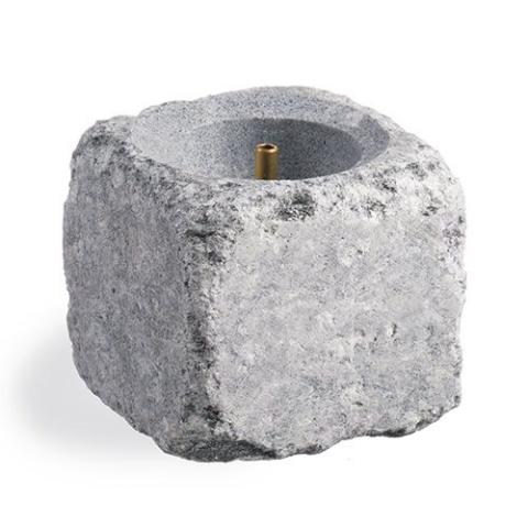 Hukka SaunaSimo Sauna Fountain and Essence Diffuser, Single Pillar, Square