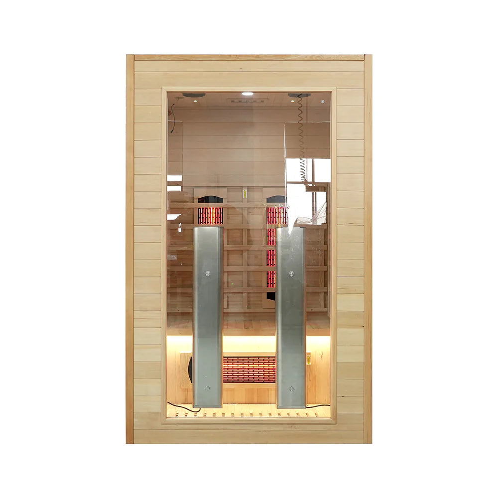 Sauna de infrarrojos dinámicos Gracia para 1 o 2 personas con bajo EMF FAR | DYN-6119-01