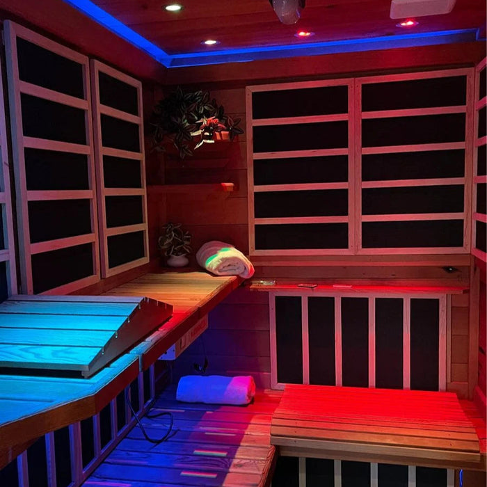 Infrared Sauna Panels in Room