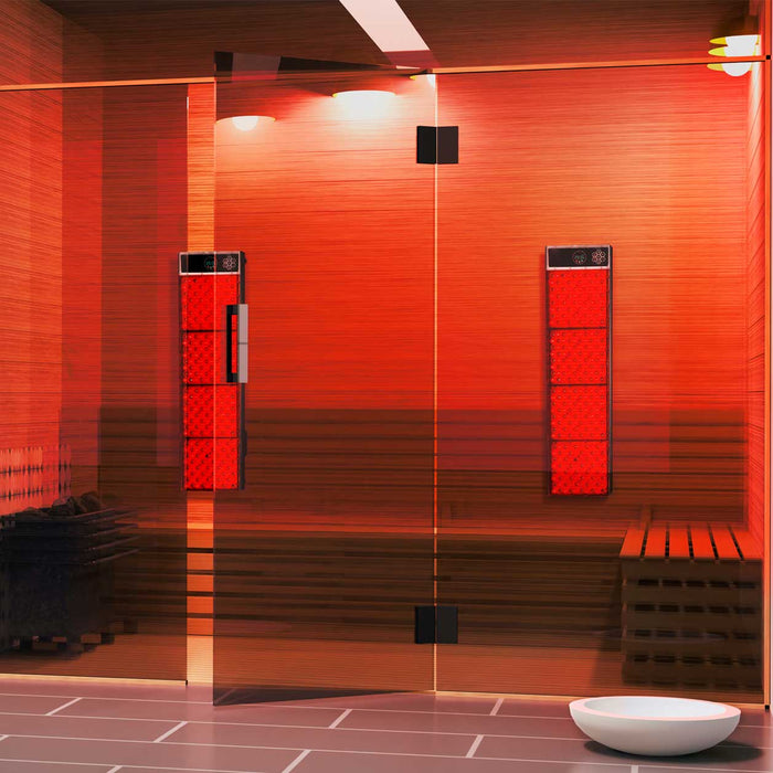 Sauna Red Light Therapy Panel 39” x 10” | High-Temperature & Humidity Rated