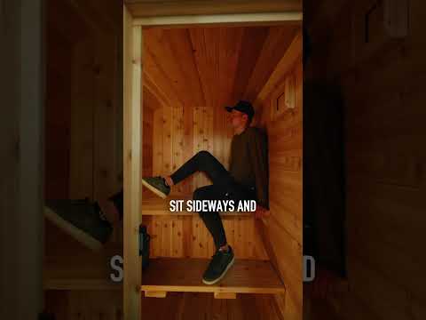 Sweat Kingdom USA Made 4 Person Sweat Pod Indoor/Outdoor Traditional Sauna | SK-POD-4P