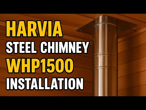 Harvia PRO 20 SL 24kW Wood Burning Sauna Stove w/ Exterior Feed | WK200SL