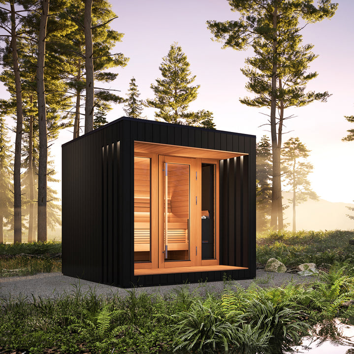 Saunum AirCube Terrace Sauna