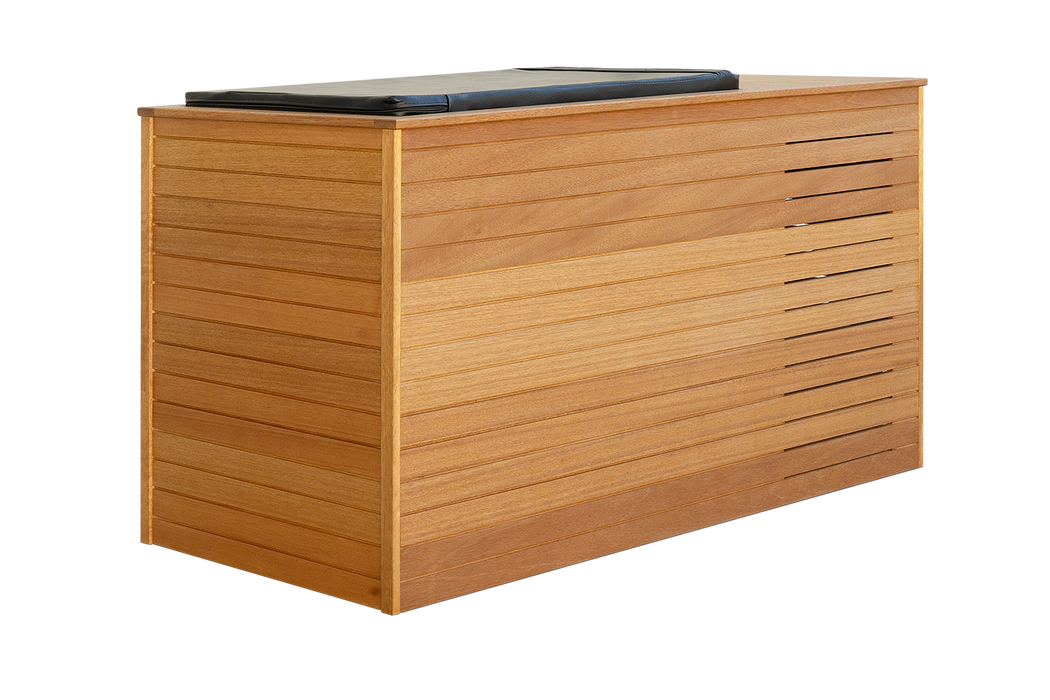 Breathe Degrees Handcrafted Mahogany Cold Plunge Tub w/ Built In Filter & Chiller