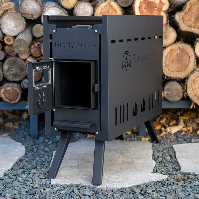 Firefly Spark | Full Portable Sauna Kit (Tent, Stove, Bench, Rocks + more)