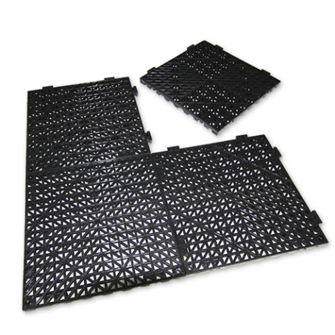 Bathology Vinyl Interlocking 12"x12" Sauna Flooring - alternate view